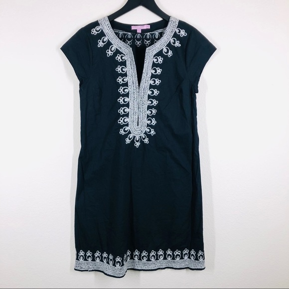 Calypso St. Barth 100% Cotton Rowena Tunic Dress / Swimsuit Cover-Up EUC - Picture 3 of 9